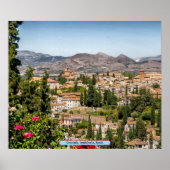 Granada, Andalusien, Spanien Poster (Vorne)