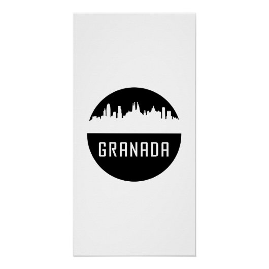 Granada | cities of Spain Poster (Vorderseite)