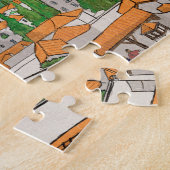 Granada Cityview Spanien Landschaftsbild Puzzle (Seite)