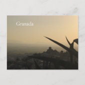Granada Foto Postkarte (Vorderseite)