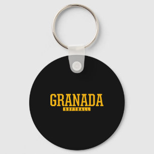 Granada High School Softball Schlüsselanhänger