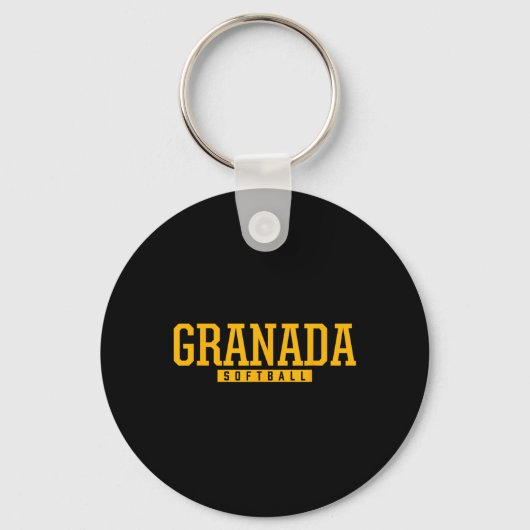 Granada High School Softball Schlüsselanhänger (Vorderseite)