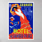 Granada Hotel Alhambra Palace Poster (Vorne)