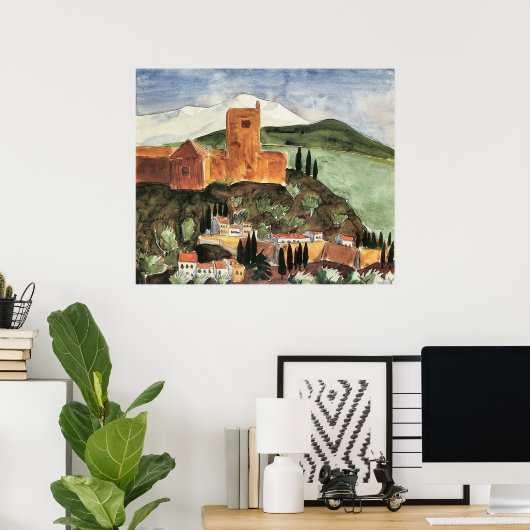 Granada II von Walter Gramatte Poster (Heimbüro)