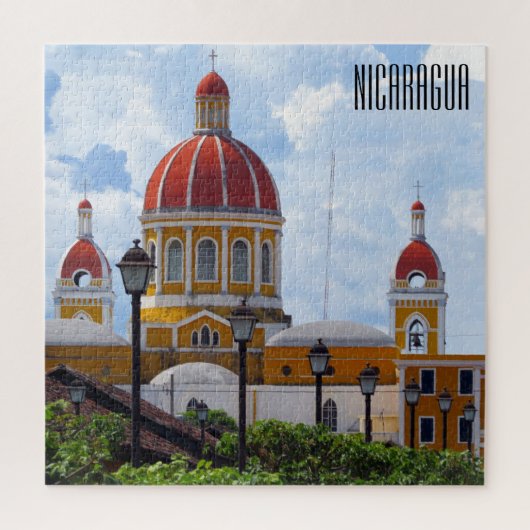 Granada Kathedrale Nicaragua Puzzle (Vertikal)