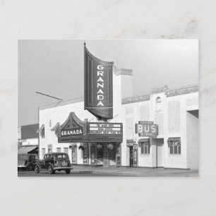 Granada Kino, 1938 Postkarte