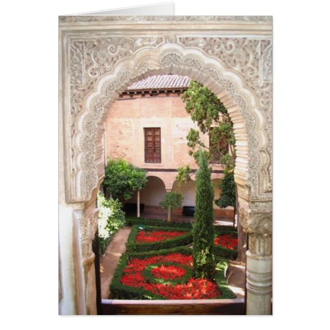 Granada-La-Alhambra-Garten-Blitz (Vorne)