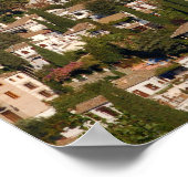 Granada Landschaftspopster Poster (Ecke)