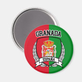 Granada Magnet (Vorderseite/Rückseite)