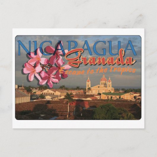Granada Nicaragua Postkarte (Vorderseite)