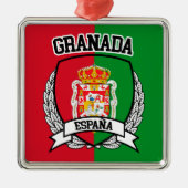 Granada Ornament Aus Metall (Vorne)