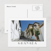Granada Postcard Postkarte (Vorne/Hinten)
