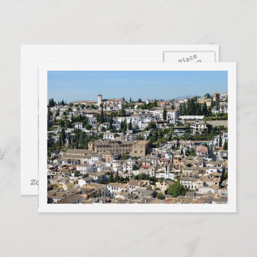 Granada Postcard Postkarte (Vorne/Hinten)