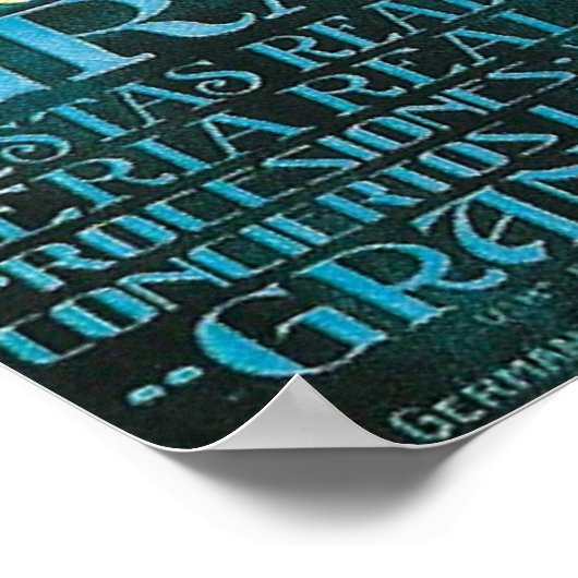 GRANADA POSTER (Ecke)