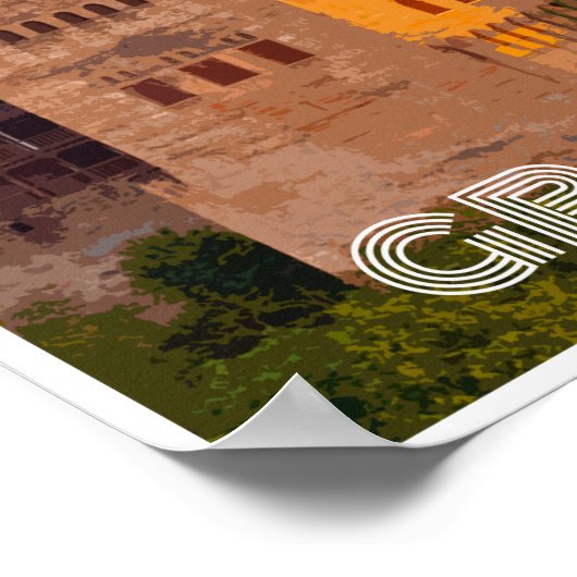 Granada Poster (Ecke)