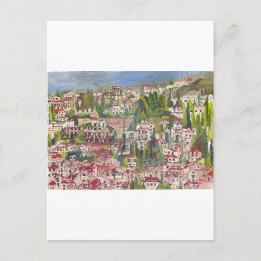 Granada Postkarte (Vorderseite)