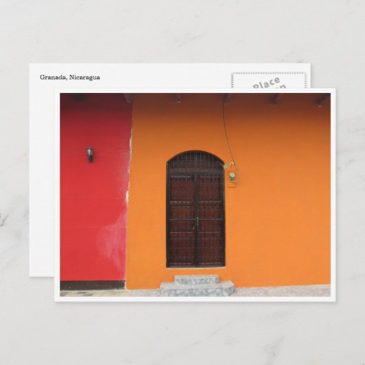 Granada Postkarte (Vorne/Hinten)