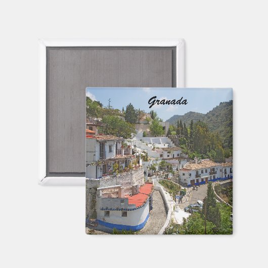 Granada Sacromont Magnet (Vorderseite/Rückseite)