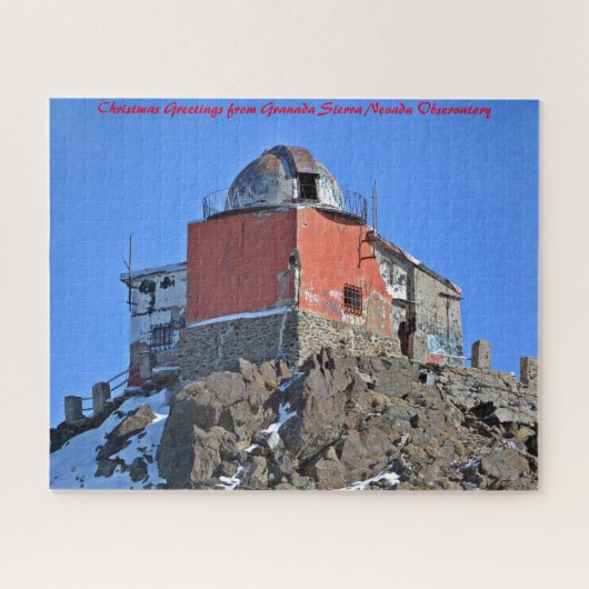 Granada Sierra Nevada . Weihnachtsgrüße Puzzle (Horizontal)