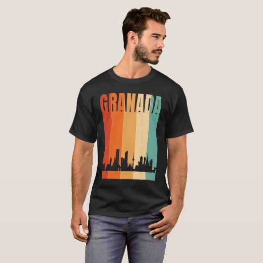 Granada Skyline T-Shirt (Vorne ganz)