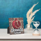 Granada Spain Pomegranate Sticker Fotoplatte (InSitu)