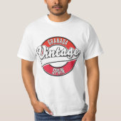 Granada Spain Vintages Logo T-Shirt (Vorderseite)