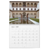 Granada, Spanien 2027 Kalender (Mär 2027)