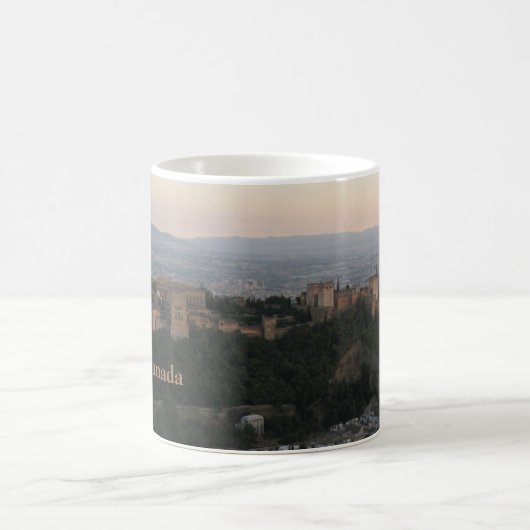 Granada Spanien, Alhambra Postcard Kaffeetasse (Mittel)