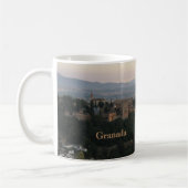 Granada Spanien, Alhambra Postcard Kaffeetasse (Links)