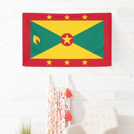 Granada Spanien Flag Banner (Insitu)