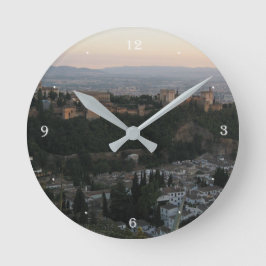 Granada, Spanien - Foto-Uhr Runde Wanduhr