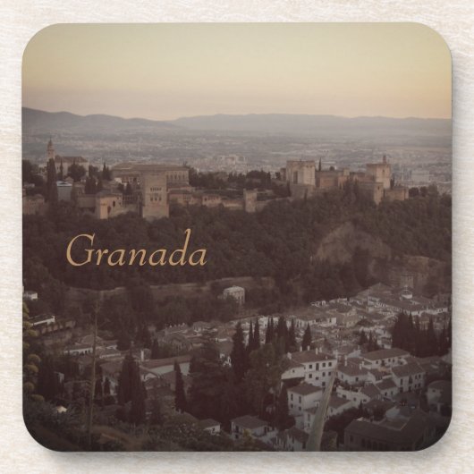 Granada, Spanien Foto Untersetzer (Vorderseite)