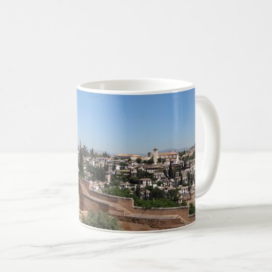 Granada, Spanien Kaffeetasse (VorderseiteRechts)