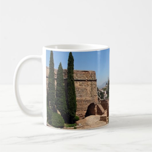 Granada, Spanien Kaffeetasse (Links)