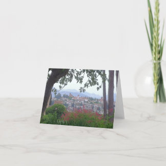 Granada, Spanien Karte