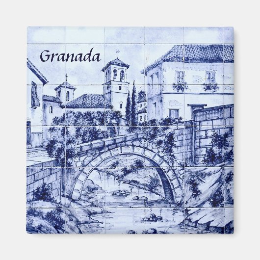 Granada, Spanien Magnet (Vorne)