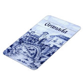 Granada, Spanien Magnet (Linke Seite)