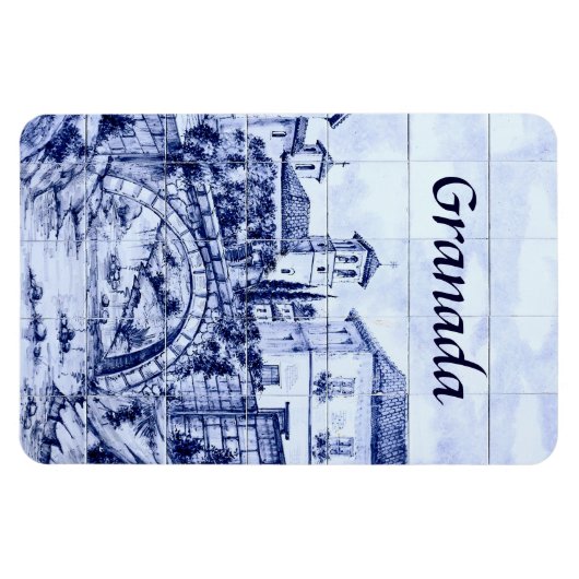 Granada, Spanien Magnet (Horizontal)