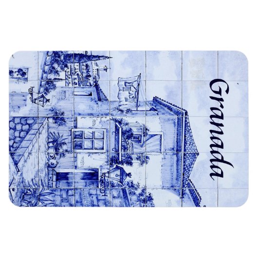 Granada, Spanien Magnet (Horizontal)