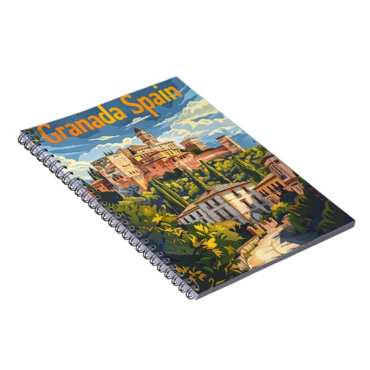 Granada Spanien Notizblock (Rechte Seite)