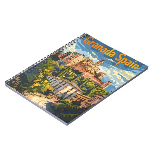 Granada Spanien Notizblock (Linke Seite)