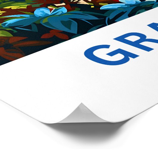 Granada Spanien Reisen Print Poster (Ecke)