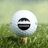 Granada | Städte Spaniens Golfball (Insitu T-Shirt)
