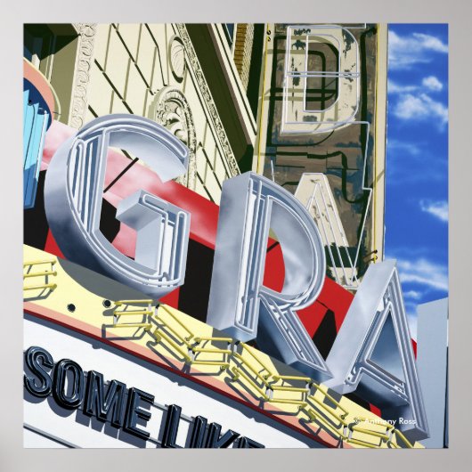 Granada Theater Plakat (Vorne)