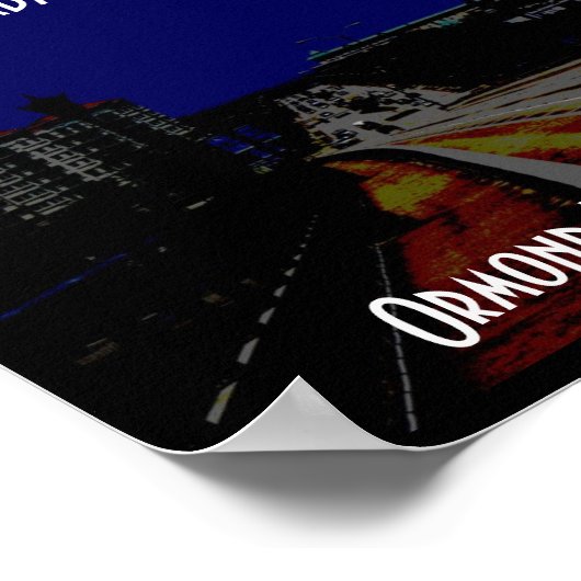 GranadaBridge, Granada Bridge, Ormond Beach, Fla Poster (Ecke)