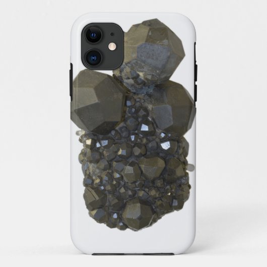 Granat in der natürlichen Form Case-Mate iPhone Hülle (Rückseite)