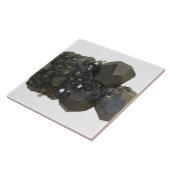 Granat in der natürlichen Form Fliese (Seite)