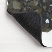 Granat in der natürlichen Form Mousepad (Ecke)