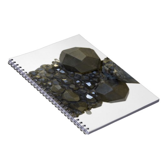 Granat in der natürlichen Form Notizblock (Rechte Seite)