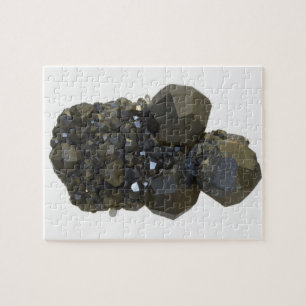 Granat in der natürlichen Form Puzzle